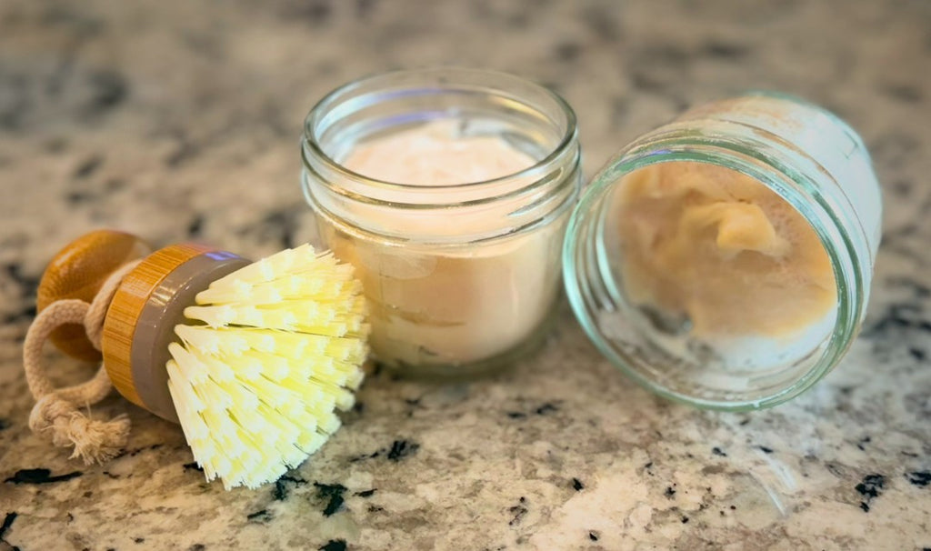 Bar in a Jar Dish Soap-Mason Jar