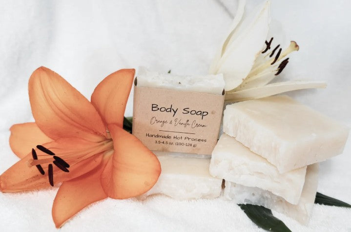 Basic Gentle Soap-Orange & Vanilla Cream